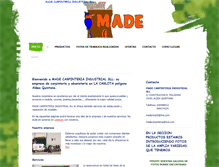 Tablet Screenshot of madecarpinteria.com